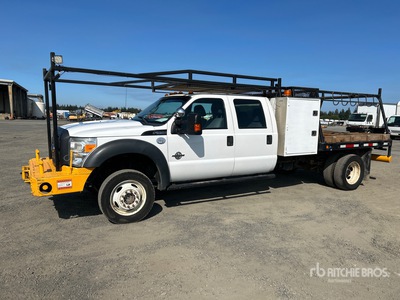 2016 Ford F-550 XL 4x2 Crew Cab Utility Truck