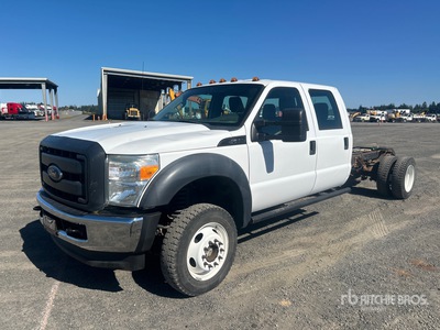 2012 Ford F-550 XL 4x4 Crew Cab Cab & Chassis
