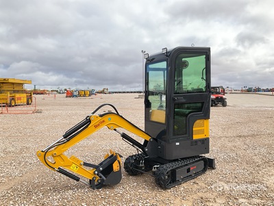 2025 STARVOX SV-ME15 Enclosed Cab Minibagger (Unused)