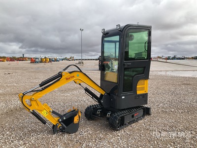 2025 STARVOX SV-ME15 Enclosed Cab Minibagger (Unused)