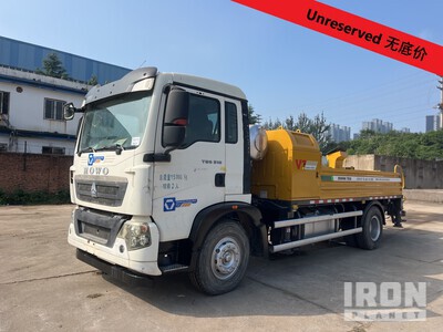 2019 XCMG XZS5150THB on 2018 Howo ZZ1167N501GE1 4x2 Concrete Pump Truck