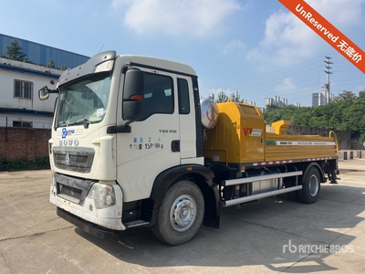 2019 XCMG XZS5150THB on 2018 Howo ZZ1167N501GE1 4x2 Concrete Pump Truck