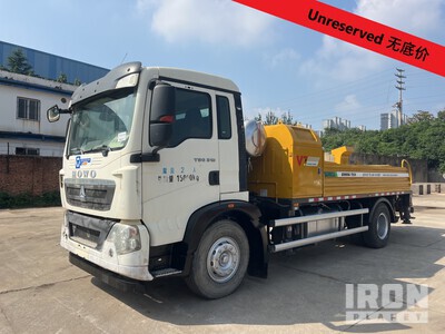 2019 XCMG XZS5150THB on 2018 Howo ZZ1167N501GE1 4x2 Concrete Pump Truck