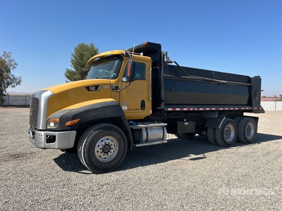 2014 Cat CT660S SBA 6x4 T/A Dump Truck