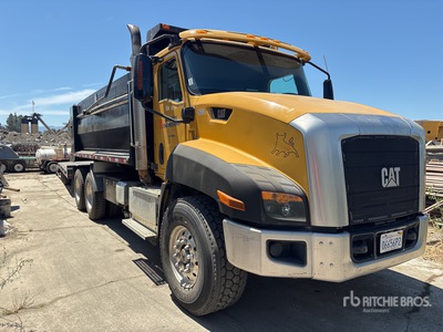 2014 Cat CT660S SBA 6x4 T/A Dump Truck