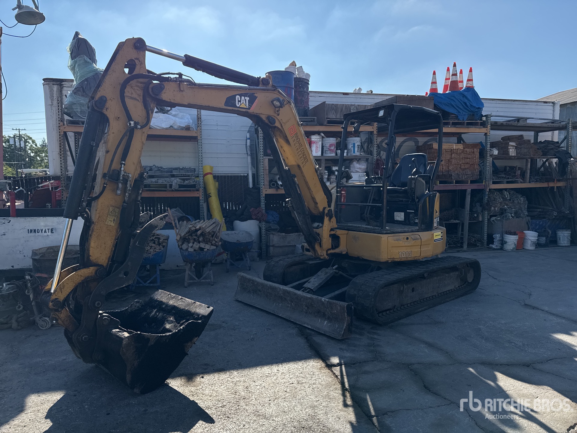 2016 Cat 305E2 CR Minikoparka