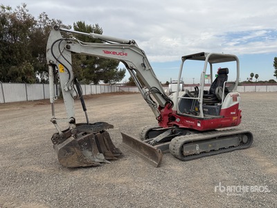 2019 Takeuchi TB260 حفارة صغيرة