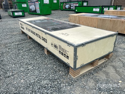 TMG MS1020A 10 ft x 20 ft Metal Garage (Unused)