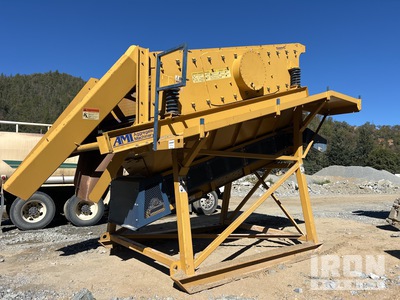 Aggregate Machinery Skid-Mounted Screen