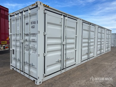 2025 40 ft High Cube Multi-Door Contenedor de almacenamiento