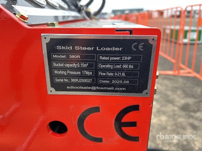 2025 SDLOOL SL380R Mini Oruga cargadora compacta (Unused)