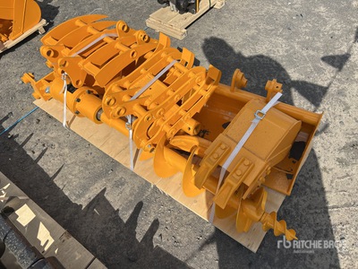 Quantity of (8) GIYI Excavator Attachments (Unused)