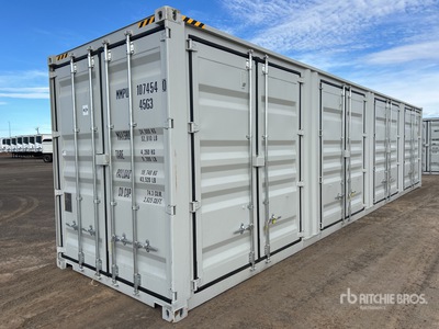 2025 40 ft High Cube Multi-Door Contenedor de almacenamiento