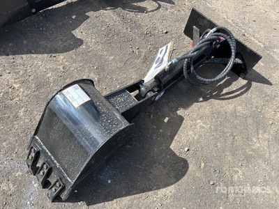 2025 GIYI GY-ZWB 300 mm Mini Skid Steer Backhoe (Unused)