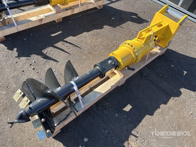 GIYI 400 mm Excavator Auger - Fits Cat 305 (Unused)
