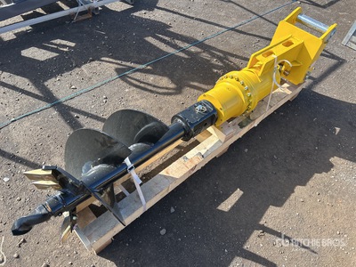 GIYI 400 mm Excavator Auger - Fits Cat 305 (Unused)