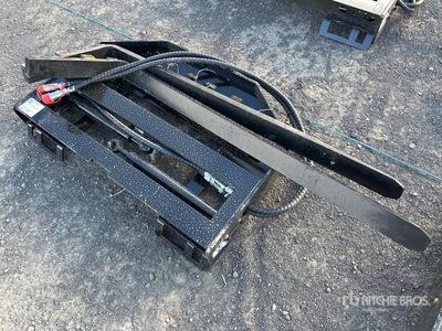2025 GIYI GY-SF60 1500 mm Skid Steer Forks (Unused)