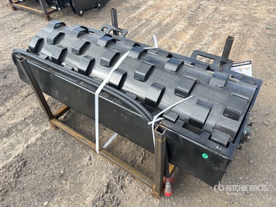2025 GIYI GY-CW59 1500 mm Padfoot Skid Steer Vibratory Roller (Unused)