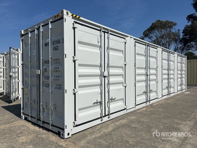 2025 40 ft High Cube Multi-Door Container per stoccaggio