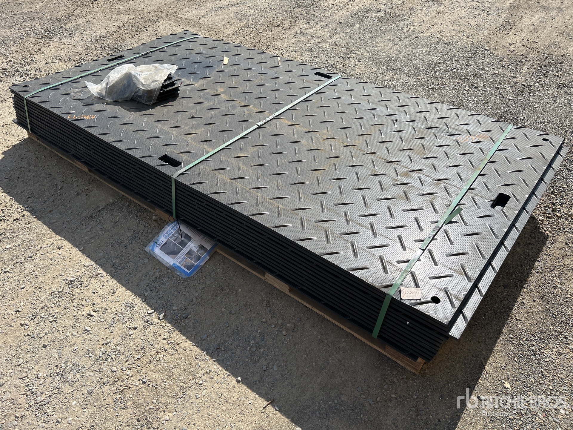 Quantity of (12) SKLP 2400 mm x 1200 mm Plastic Plates (Unused)