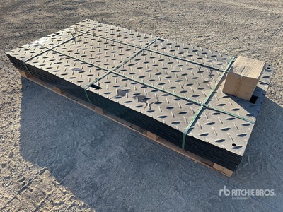 Quantity of (12) SKLP 2400 mm x 1200 mm Plastic Plates (Unused)