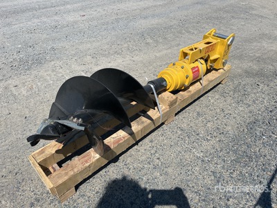 GIYI 400 mm Excavator Auger - Fits Cat 303 (Unused)