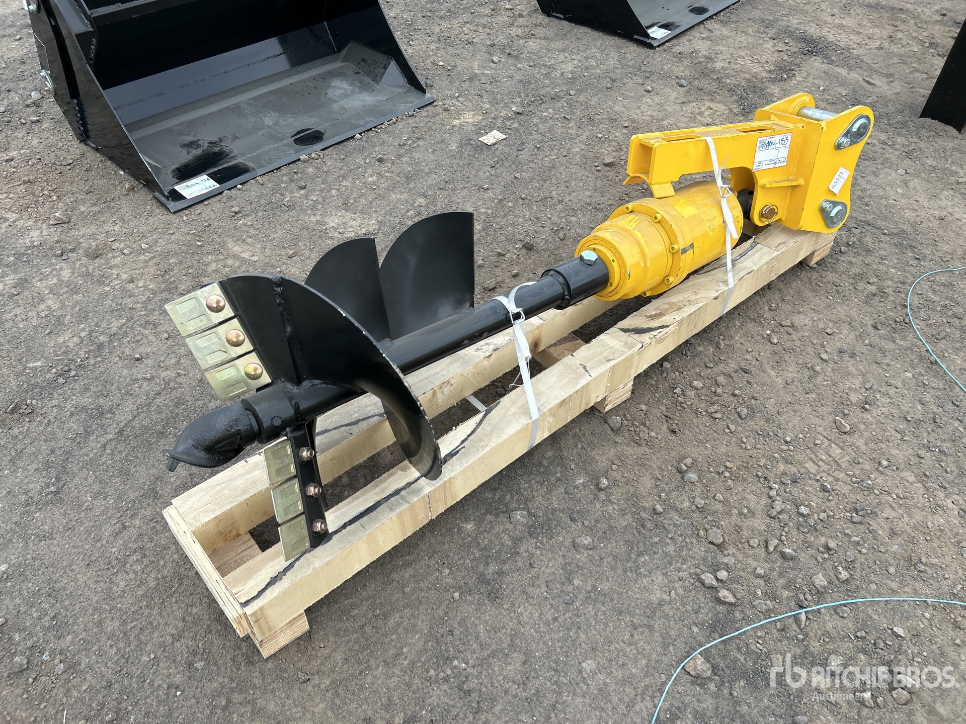 2025 GIYI 400 mm Excavator Auger - Fits Cat 303 (Unused)