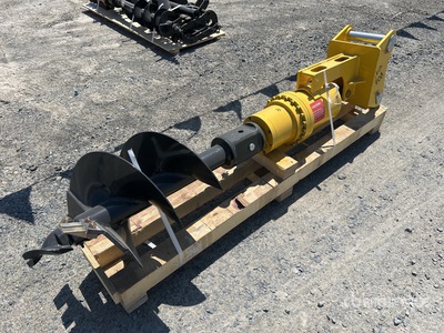 GIYI 400 mm Excavator Auger - Fits Cat 305 (Unused)