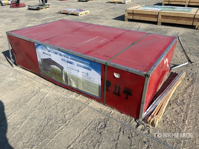 SKLP SK-ZP20 20 ft x 30 ft Steel Carport (Unused)