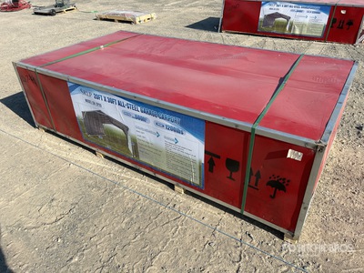 SKLP SK-ZP20 20 ft x 30 ft Steel Carport (Unused)