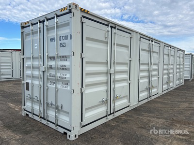 2025 40 ft High Cube Multi-Door Contenedor de almacenamiento