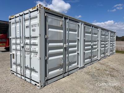 2025 40 ft High Cube Multi-Door Container per stoccaggio