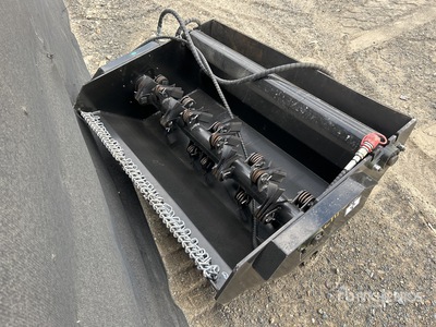 2025 GIYI GY-FM43 1000 mm Mini Skid Steer Flail Mower (Unused)
