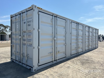 2025 40 ft High Cube Multi-Door Container per stoccaggio