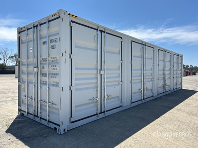 2025 40 ft High Cube Multi-Door Container per stoccaggio