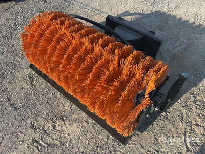 2025 GIYI GY-QSJ 1000 mm Mini Skid Steer Broom (Unused)