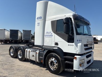 2010 Iveco Stralis 6x4 T/A Sleeper Truck Tractor