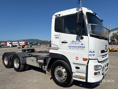 2010 UD GW470 6x4 T/A Day Cab Truck Tractor