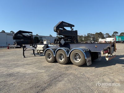 2014 Krueger 12.2 m Tri/A Side Loading Containerchassis