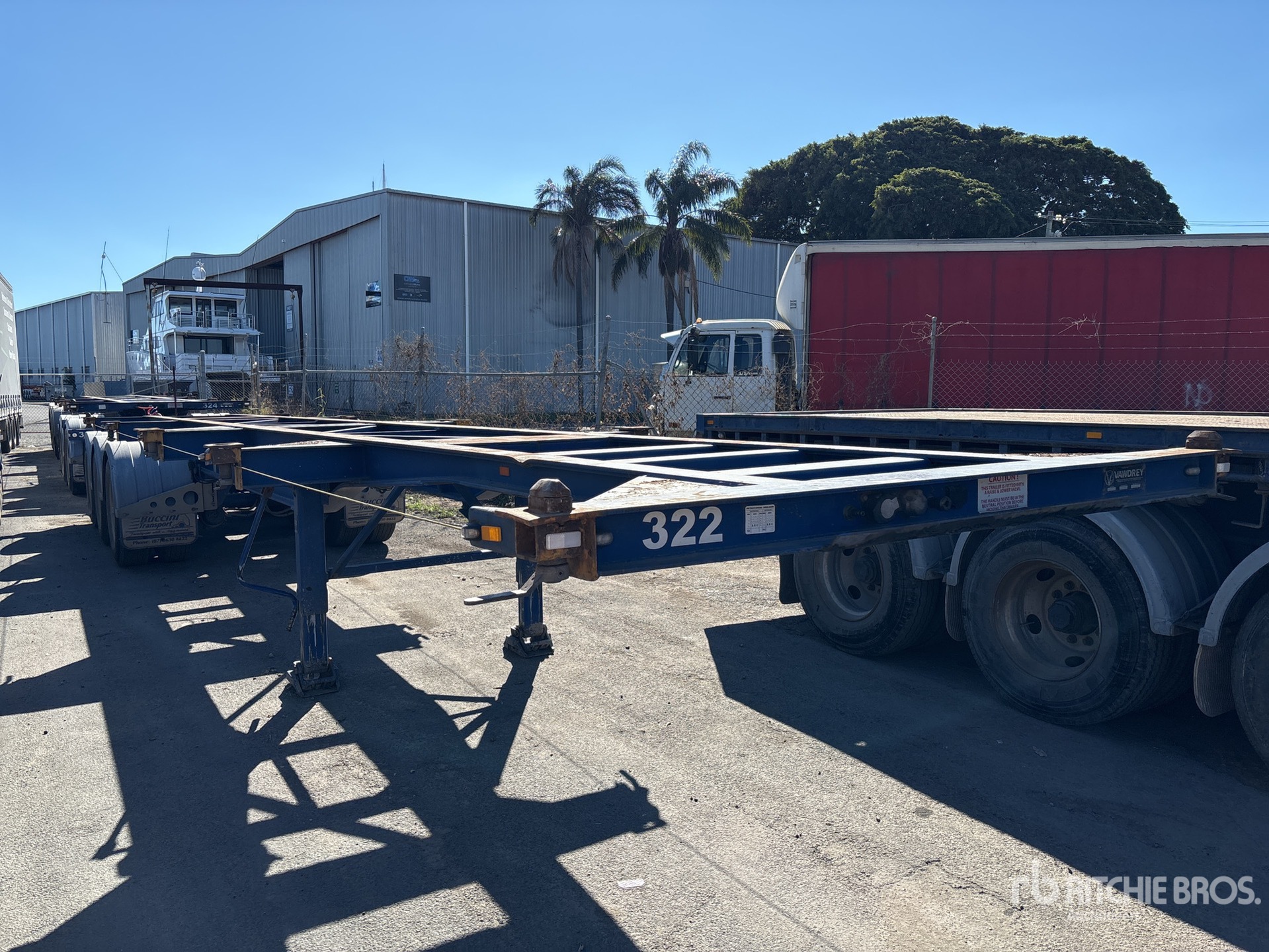 2014 Vawdrey Container Trailer