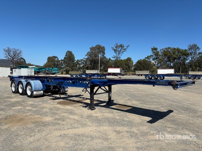 2014 Vawdrey 12.2 m Tri/A Container Trailer