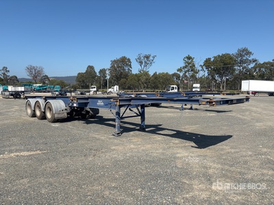 2014 Vawdrey 12.1 m Tri/A Container Trailer