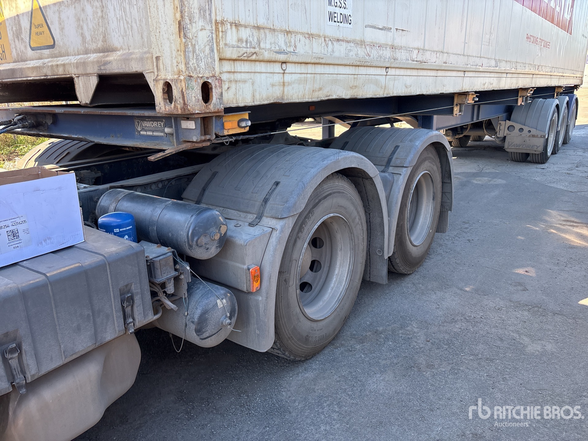 2016 Vawdrey Container Trailer