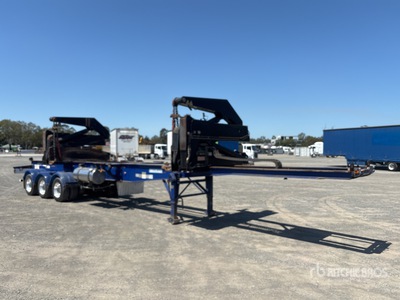 2015 Howard Porter 13.4 m Tri/A Side Loading مقطورة حاويات