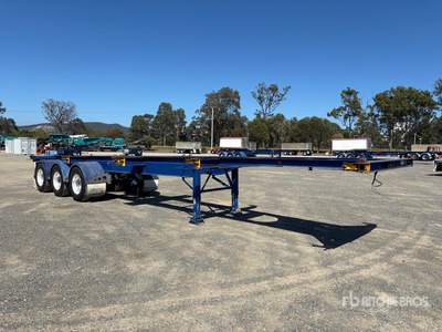 2014 Krueger 12.2 m Tri/A Container Trailer