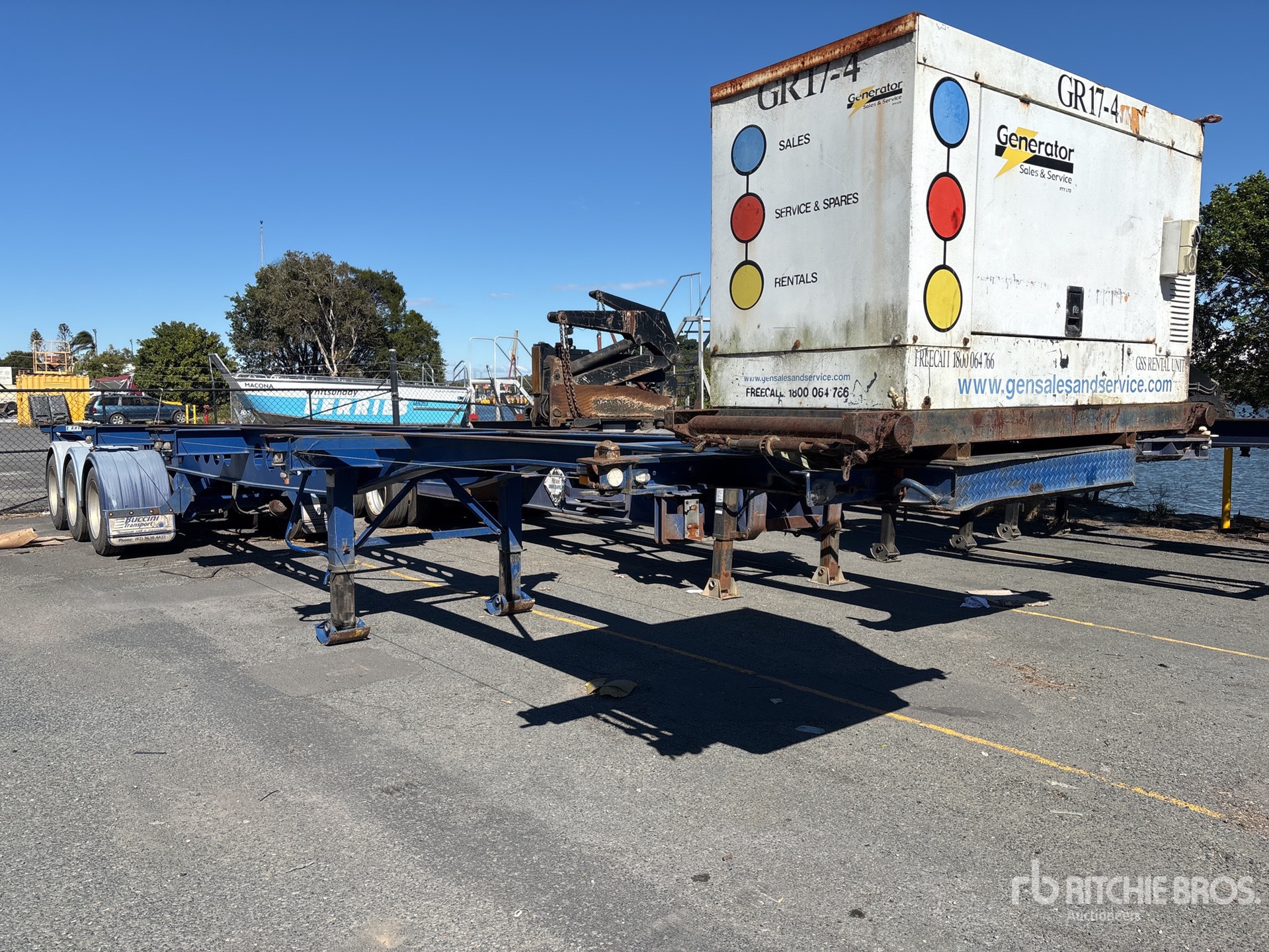 2013 Krueger Container Trailer