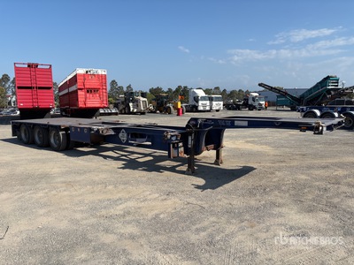 2007 Ophee 12.2 m Tri/A Gooseneck Remolque Portacontenedores