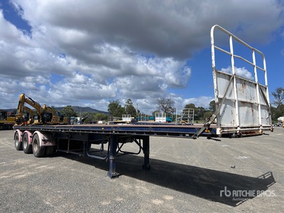 1989 Lusty 12.5 m Tri/A Pritsche Anhänger