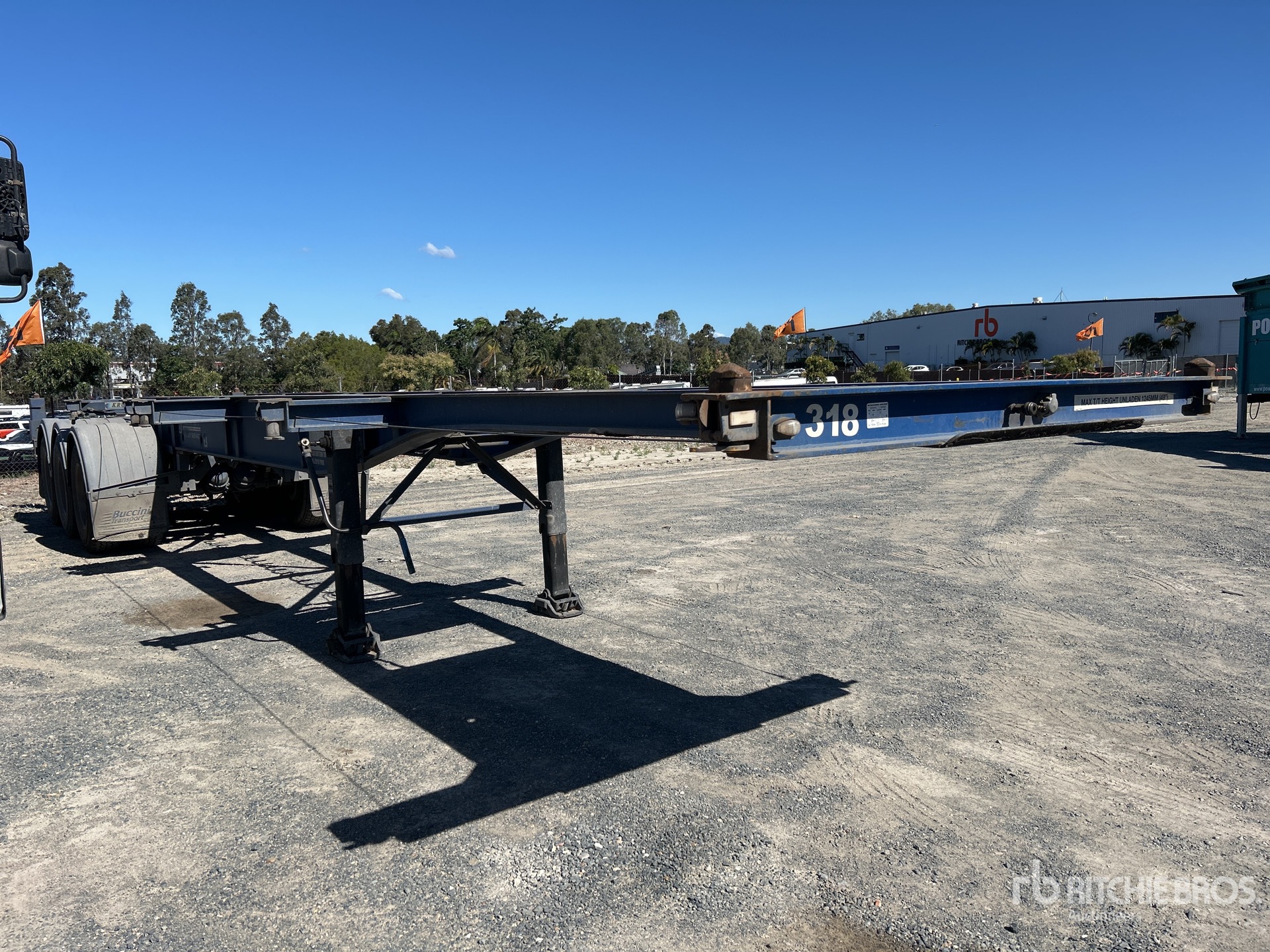 2014 Krueger Container Trailer