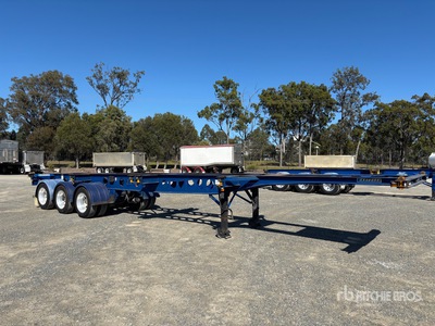 2014 Krueger 12.2 m Tri/A Container Trailer